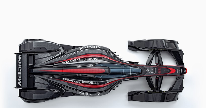 Концепт гоночной машины McLaren Honda MP4-X