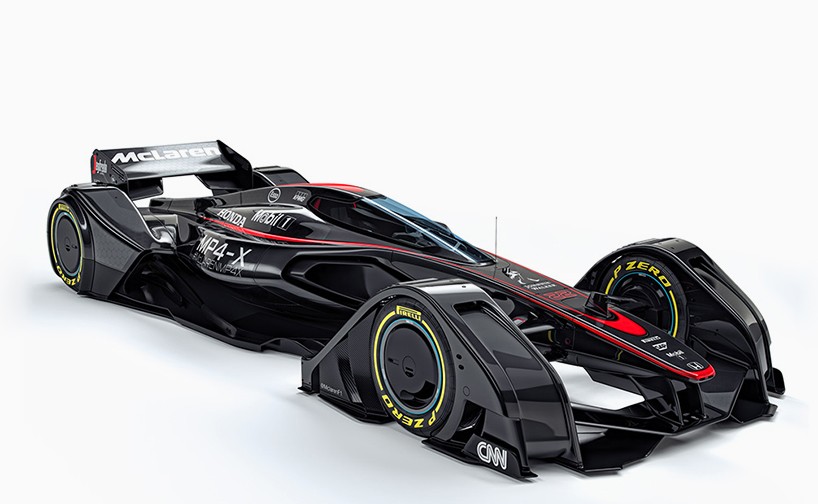 Концепт гоночной машины McLaren Honda MP4-X