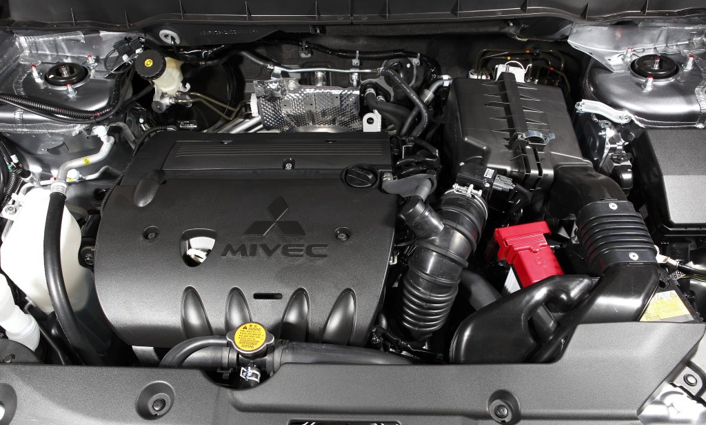 Двигатель Mitsubishi ASX  имеет приличные характеристики