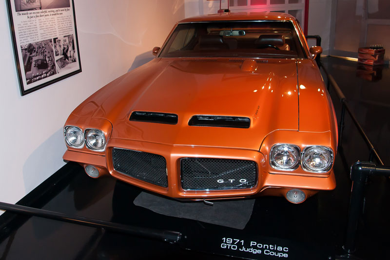 Pontiac GTO JUDGE 1971 года выпуска