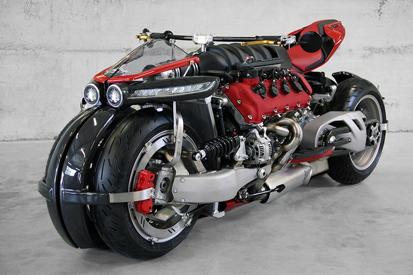 Четырехколесный байк с двигателем от Maserati