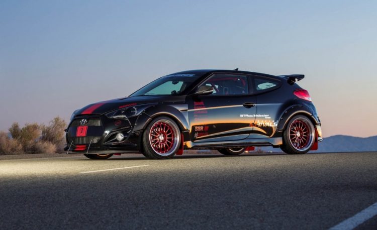 Концепт Hyundai Veloster Turbo Blood Type Racing продемонстрировали осенью 2015 года